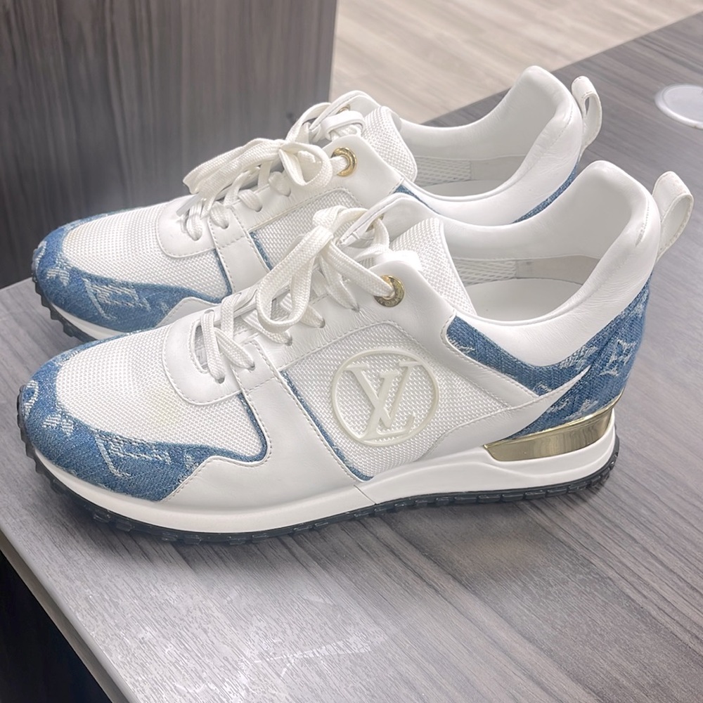 Louis Vuitton Denim Run Away Sneaker